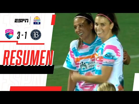 Resumen | San Diego Wave 3-1 Bay Footbaal Club | Summer Cup - ¡MARÍA SÁNCHEZ brilló con un golazo!