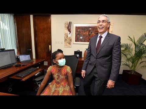 Youth Month Interview | 8-y-o student delights BoJ Governor