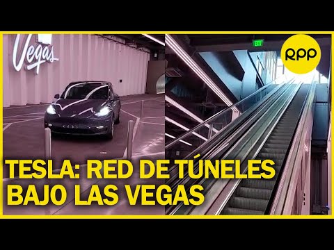 La red de túneles bajo las Vegas con coches Tesla ha sido aprobada