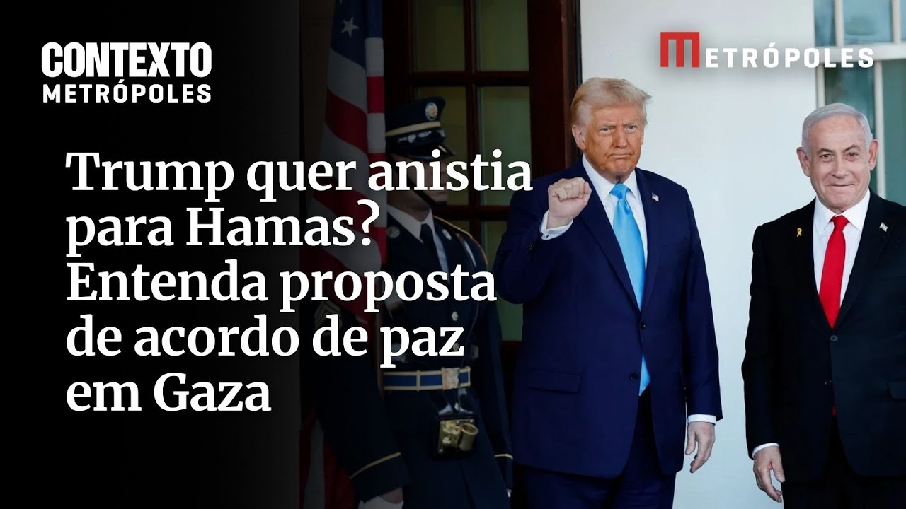Trump quer anistia para Hamas Entenda proposta de acordo de paz em Gaza