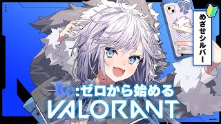 【VALORANT】Re:ゼロから始めるヴァロ🔰FPS初心者シルバー目標 #ぎんかいおんえあ 【銀灰まお/ハコネクト】