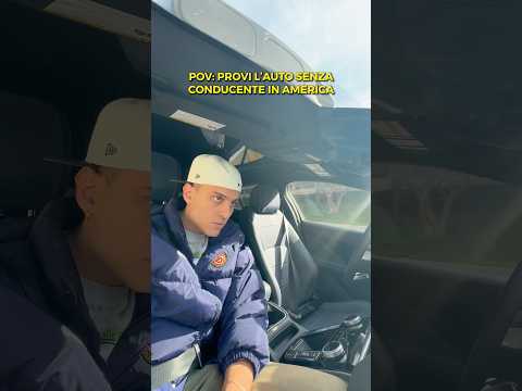 POV: PROVI L’AUTO SENZA CONDUCENTE IN AMERICA 🇺🇸
