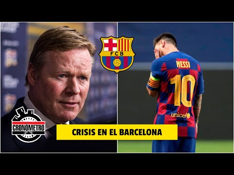 CRISIS EN EL BARCELONA ¿Es suficiente un cambio de técnico ¿Messi se debe quedar | Cronómetro
