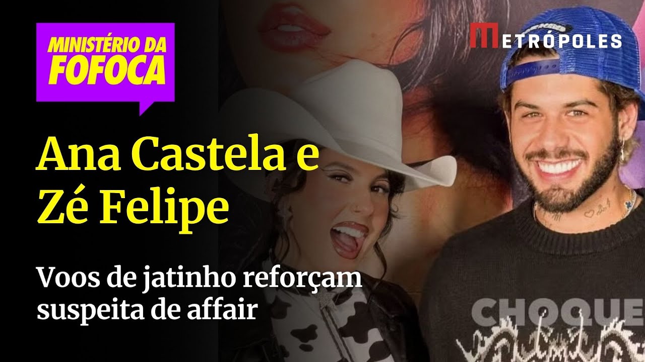 Zé Felipe e Ana Castela voos de jatinho reforçam suspeita de affair