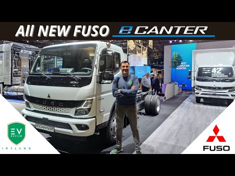 New FUSO eCanter All Electric Truck with 42 Variations!