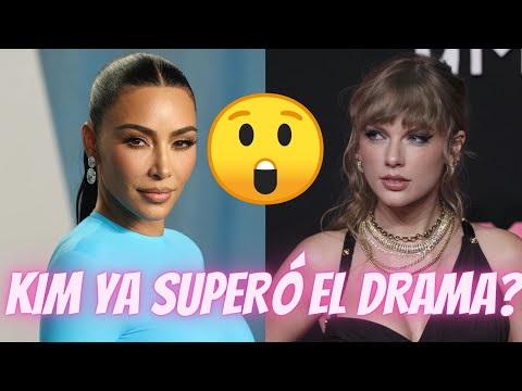 Así se siente Kim Kardashian tras hate que Taylor Swift ha desatado en su contra con thanK you aIMee