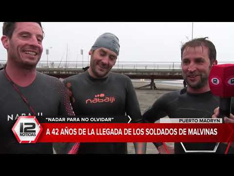 MADRYN | Nadar para no olvidar a 42 años de la llegada de los soldados de Malvinas