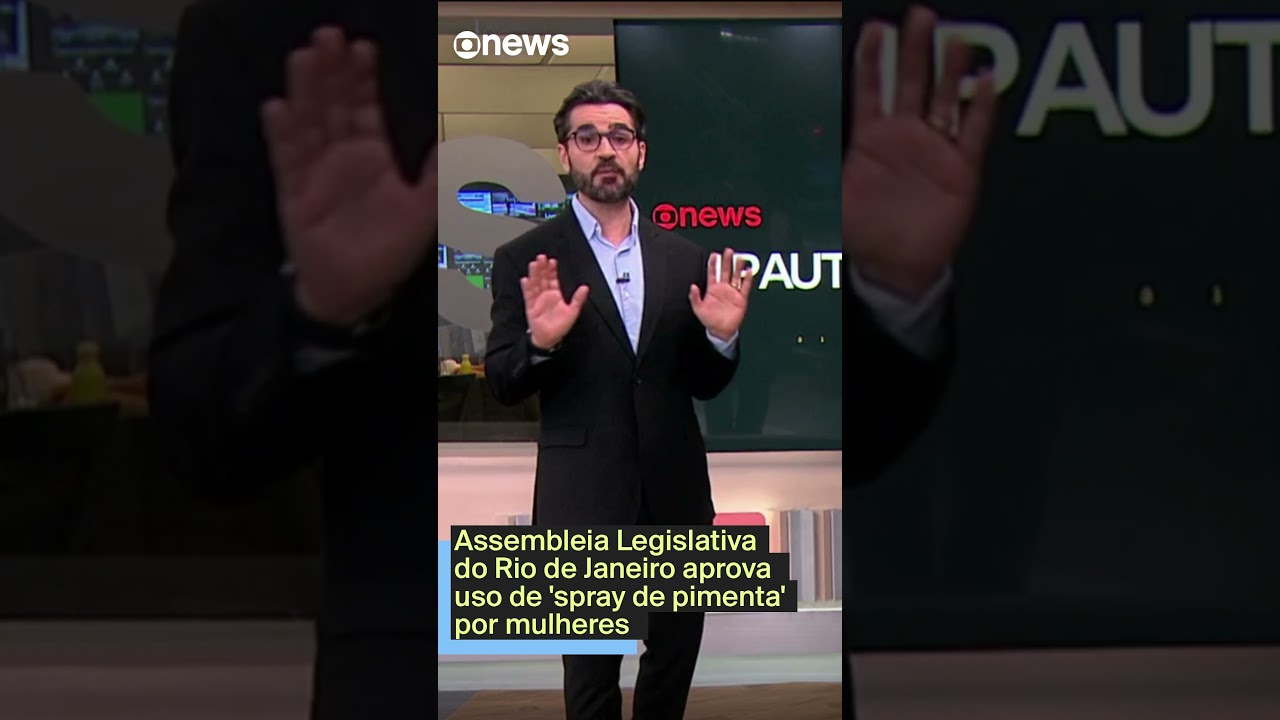 Assembleia Legislativa do Rio de Janeiro aprova uso de spray de pimenta por mulheres  TV Online Assembleia Legislativa do Rio de Janeiro aprova uso de spray de pimenta por mulheres