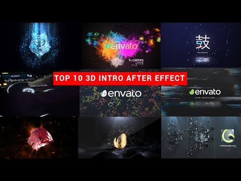 Top 10 3D Intro Free Download After Effect template By Suneel Design