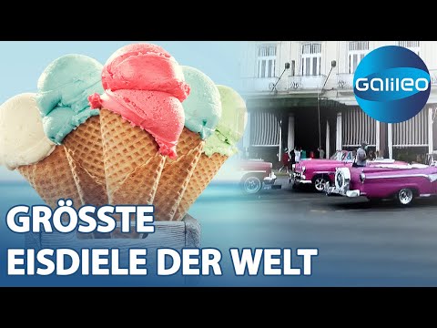 Leckere Abkühlung auf 16.000m²! Die größte Eisdiele der Welt. im Herzen Kubas! | Galileo | ProSieben