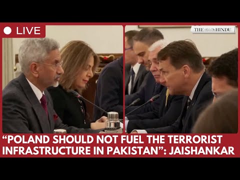 Poland should not fuel the terrorist infrastructure in Pakistan: EAM Jaishankar | India-Poland talks