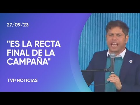 Axel Kicillof: Tenemos que ir a hablar y escuchar pero, fundamentalmente, a convencer