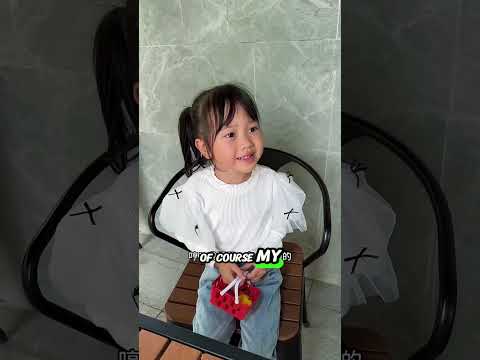 Rahul made a beautiful dress for his sister Julie.🧚🤩