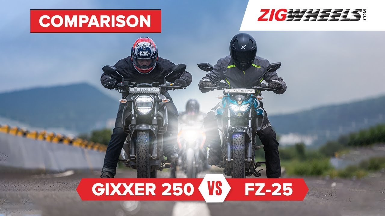 Suzuki Gixxer 250 vs Yamaha FZ25 vs ?? & Performance, Mileage, Features
