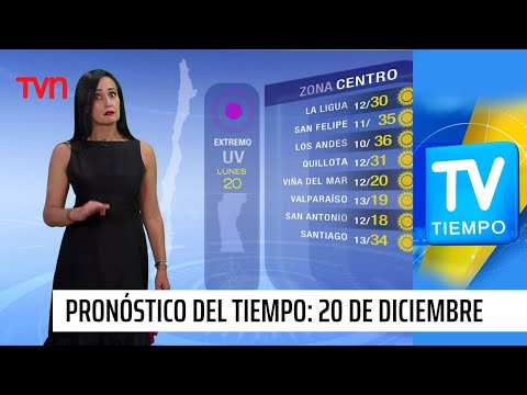 Pronóstico del tiempo: Lunes 20 de diciembre | TV Tiempo