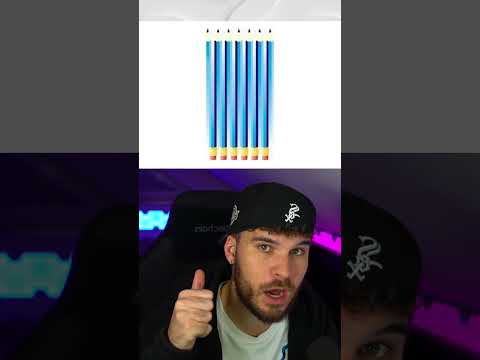 Wie viele STIFTE kannst du sehen? 🤔