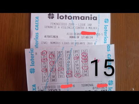 LOTOMANIA VEJA COMO PONTUAR NA LOTOMANIA