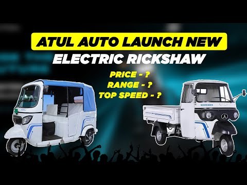 Atul Auto launches two new Electric Rickshaws | Atul Mobili & Atul Energie in Auto Expo 2023