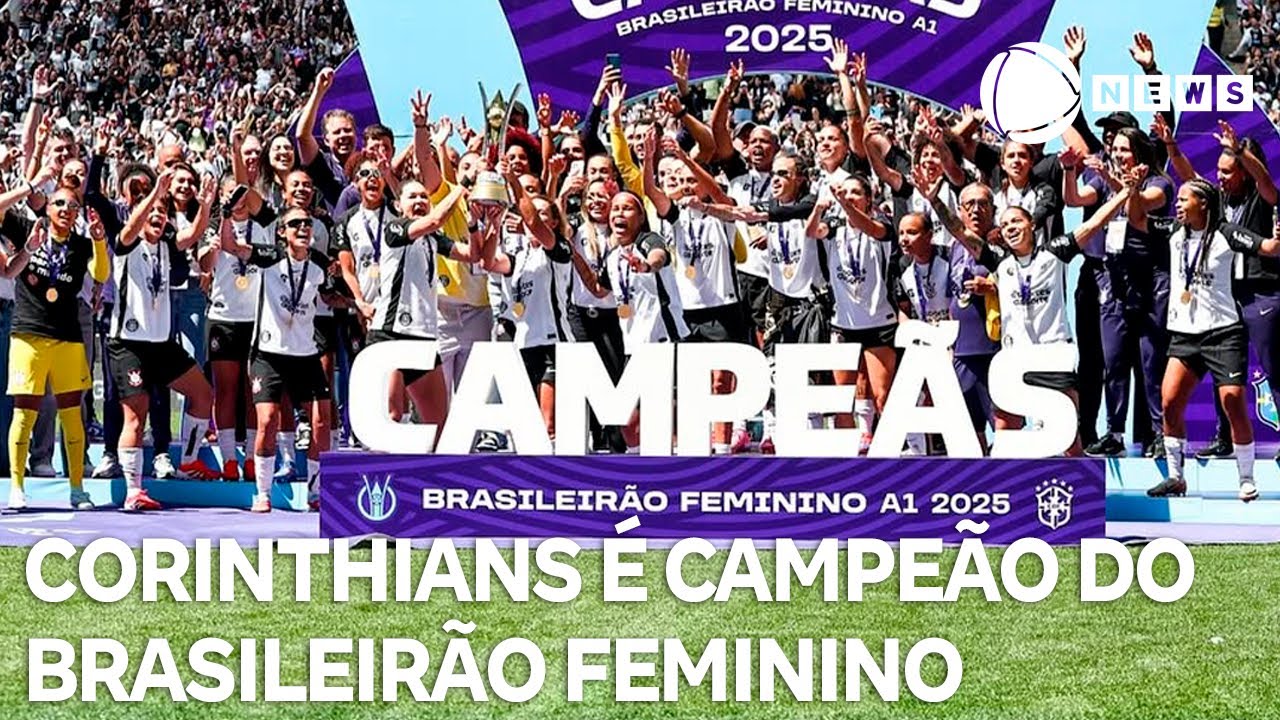 Corinthians bate o Cruzeiro e é campeão do Brasileirão Feminino