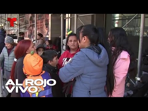 Desalojan a 40 familias migrantes de un hotel-albergue en Nueva York