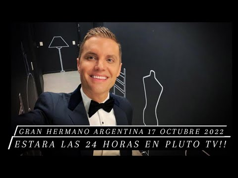 Gran Hermano Argentina estará las 24hs disponible en Pluto TV || #gh2022