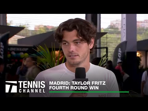 Taylor Fritz Reaches His 10th Career ATP Masters 1000 Quarterfinal | 2024 Madrid 4th Round