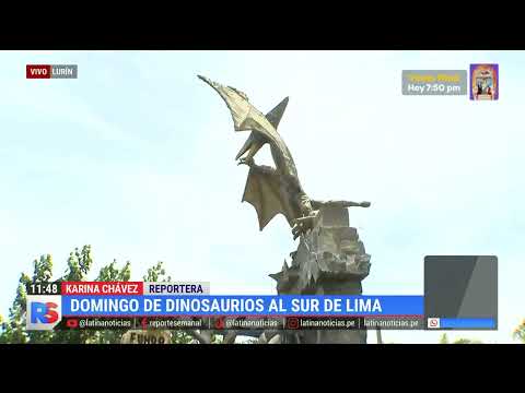 Domingo de dinosaurios al sur de Lima