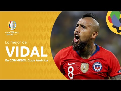 Lo mejor de Arturo Vidal en CONMEBOL Copa América