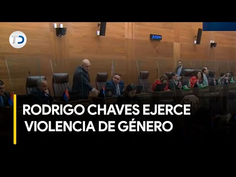 Diputados piden a Rodrigo Chaves evitar violencia de ge?nero