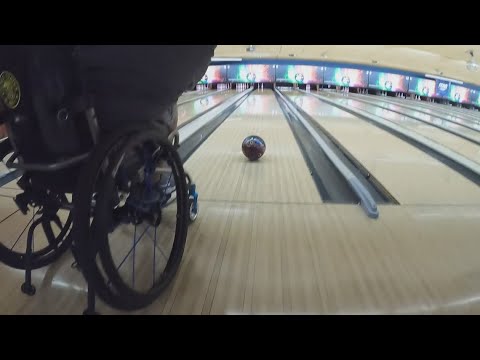 Paralyzed Veterans of America compete in bowling tournament