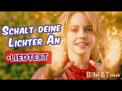 Bibi & Tina - Schalt deine Lichter an - Jetzt mit LYRICS zum Mitsingen