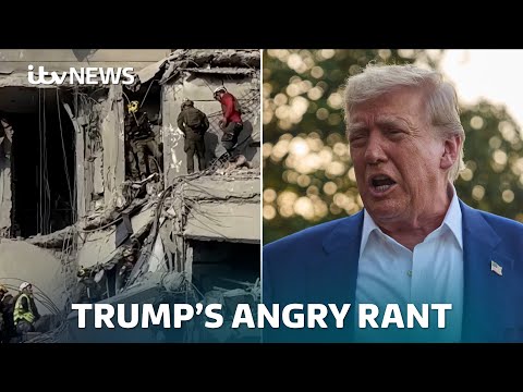 Trump vents anger as he accuses Israel and Iran of violating ceasefire | ITV News