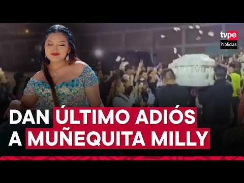 Muñequita Milly: familiares dan el último adiós a la cantante y piden justicia por su muerte