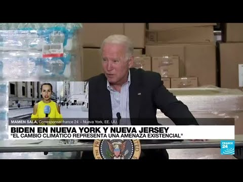 Informe desde Nueva York: Joe Biden visitó zona afectada por Ida y prometió ayuda
