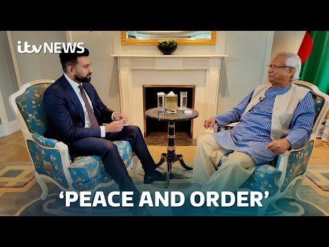 What's next for Bangladesh? Shehab Khan sits down with leader Muhammad Yunus | ITV News