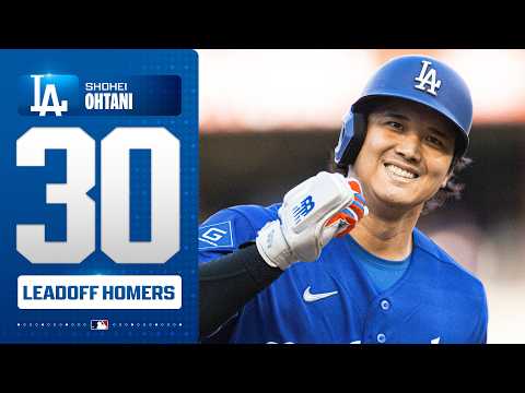ALL 30 LEADOFF HOME RUNS for Shohei Ohtani in his MLB career!  | MLB 하이라이트