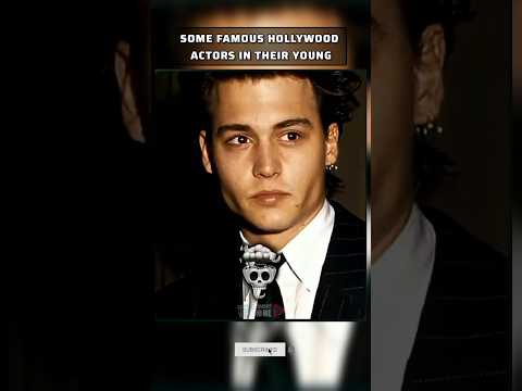 Famous Hollywood actors in their young 😎