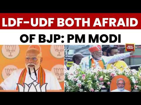 Modi Hits At Oppn: 'LDF, UDF Both Afraid of BJP', Accuses Rivals of Shielding Each Other's Frauds
