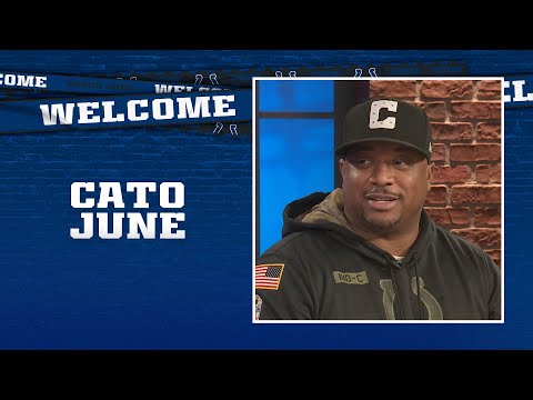 Cato June on Coaching Darius Leonard, Being Back in Indianapolis video clip