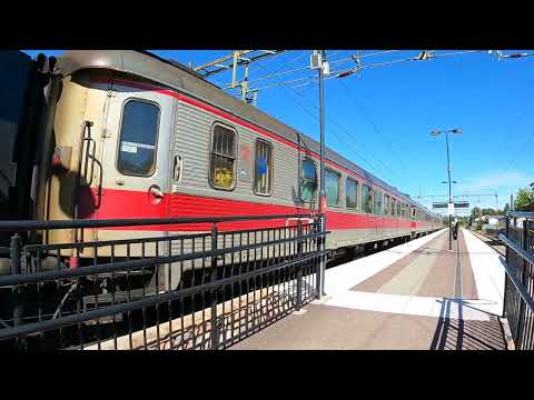 Tågab Rc3 1062 Persontåg lämnar Åmål till Göteborg