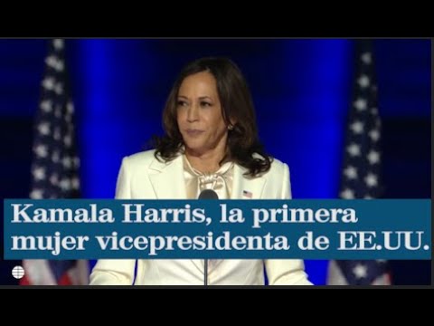 Kamala Harris, primera vicepresidenta de Estados Unidos: No seré la última