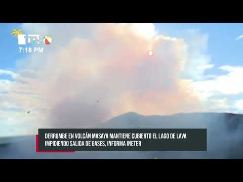 Ruidos y gases siguen causando dudas ¿Qué pasa en el Volcán Masaya?
