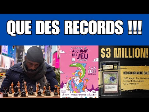 Tunde Onakoya, L'alchimie du jeu et Magic Black Lotus battent tous les records.