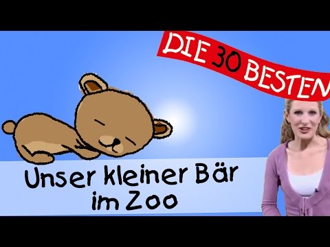 Unser kleiner Bär im Zoo Erklärung - Anleitung zum Bewegen || Kinderlieder