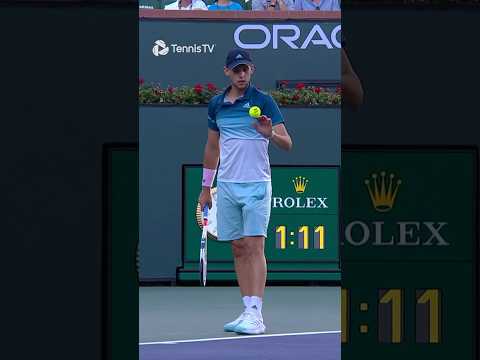 Dominic Thiem Serve Ritual 👌