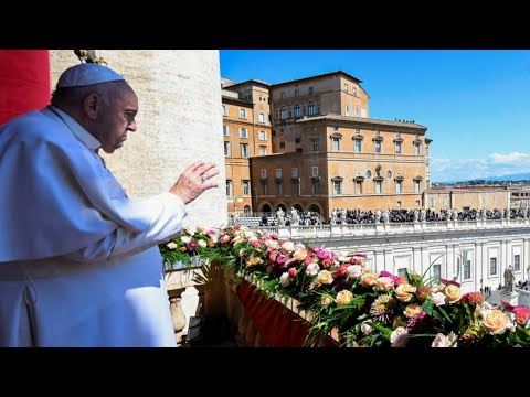 Pâques : la bénédiction du pape François marquée par un message de paix
