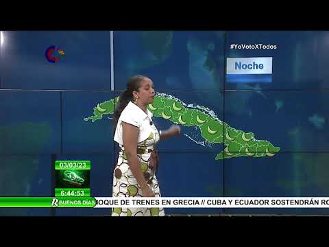 Pronóstico del Tiempo al Amanecer  de Cuba: 3/03/2023
