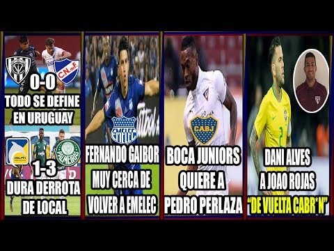 ¿PEDRO PABLO PERLAZA A BOCA JUNIORS FERNANDO GAIBOR CERCA DE EMELEC! ECUADOR MAL EN LIBERTADORES