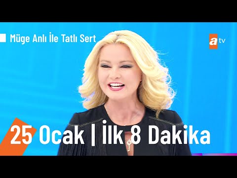 @Müge Anlı ile Tatlı Sert 25 Ocak | İlk 8 Dakika