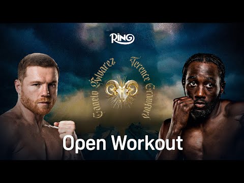 CANELO ALVAREZ VS. TERENCE CRAWFORD OPEN WORKOUTS LIVESTREAM | RIYADH SEASON